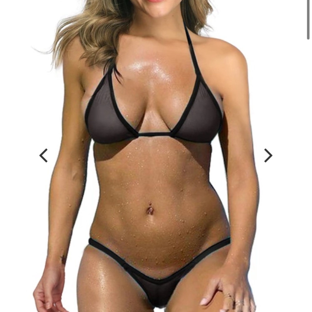 New Mesh Bikini Micro G-String Thong Bikini